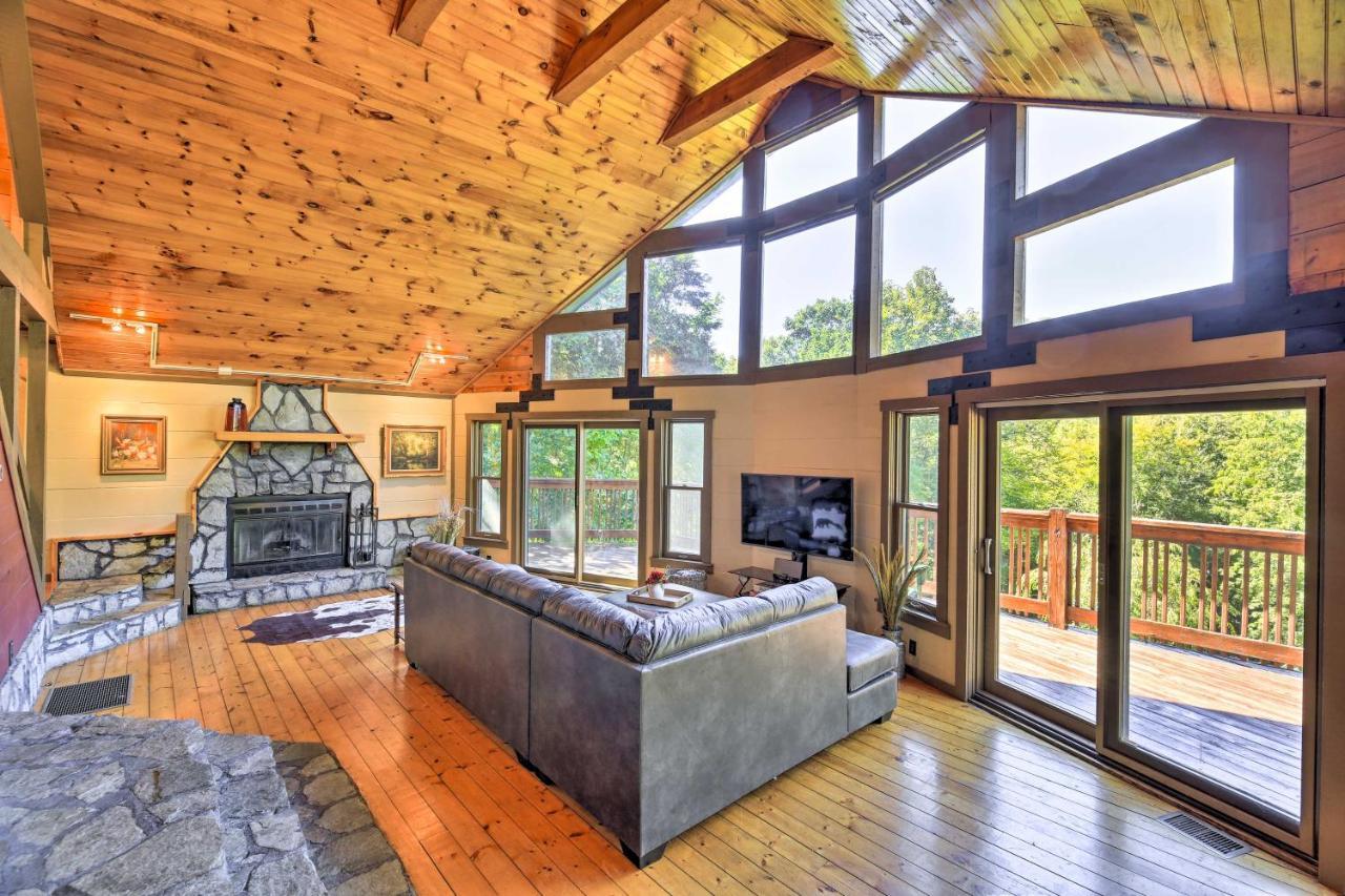 Dog-Friendly Cabin, 9 Mi To Sugar Mountain Resort バナー・エルク エクステリア 写真