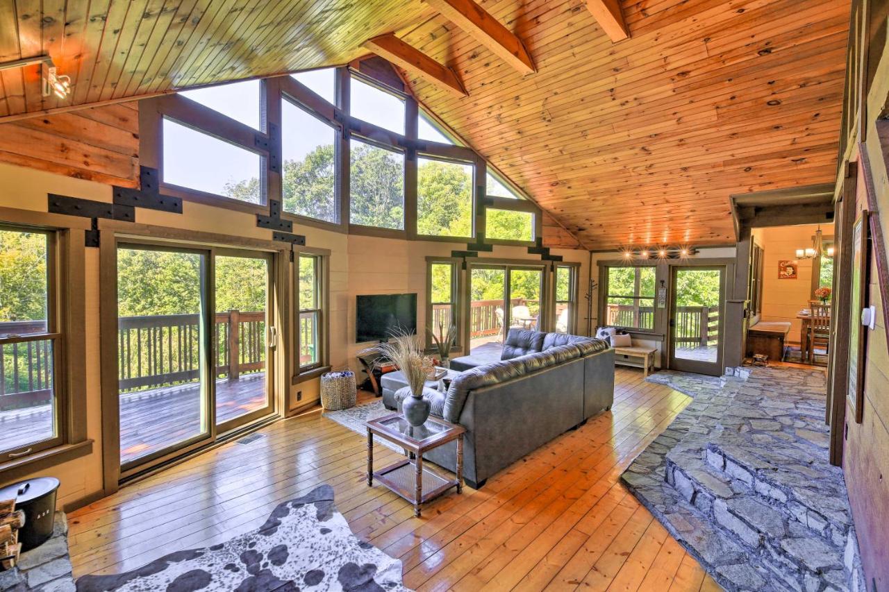 Dog-Friendly Cabin, 9 Mi To Sugar Mountain Resort バナー・エルク エクステリア 写真
