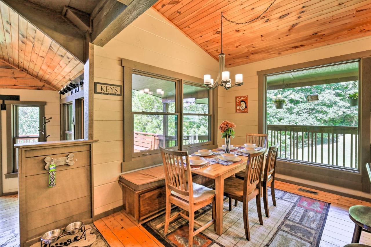Dog-Friendly Cabin, 9 Mi To Sugar Mountain Resort バナー・エルク エクステリア 写真